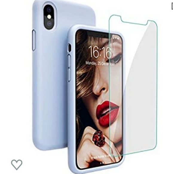 iPhone Jasbon Sky Blue Silicone case - Picture 1 of 4